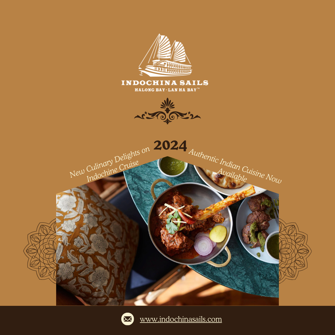 New authentic Indian cuisine is now available on our cruise.