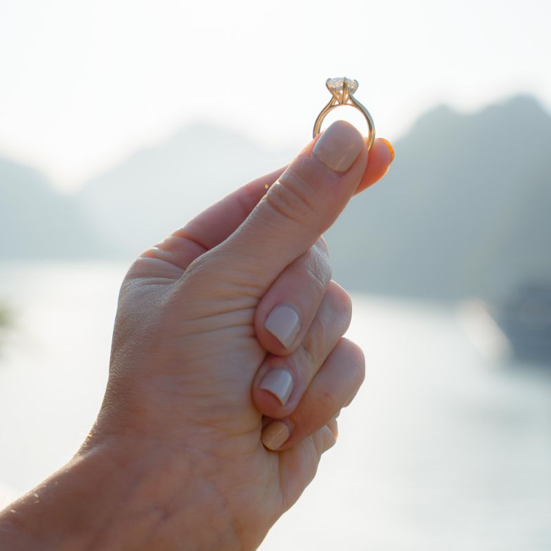 Romantic Engagement on a Luxury Cruise