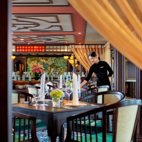 Dining on the Cruise: The Essence of East and West