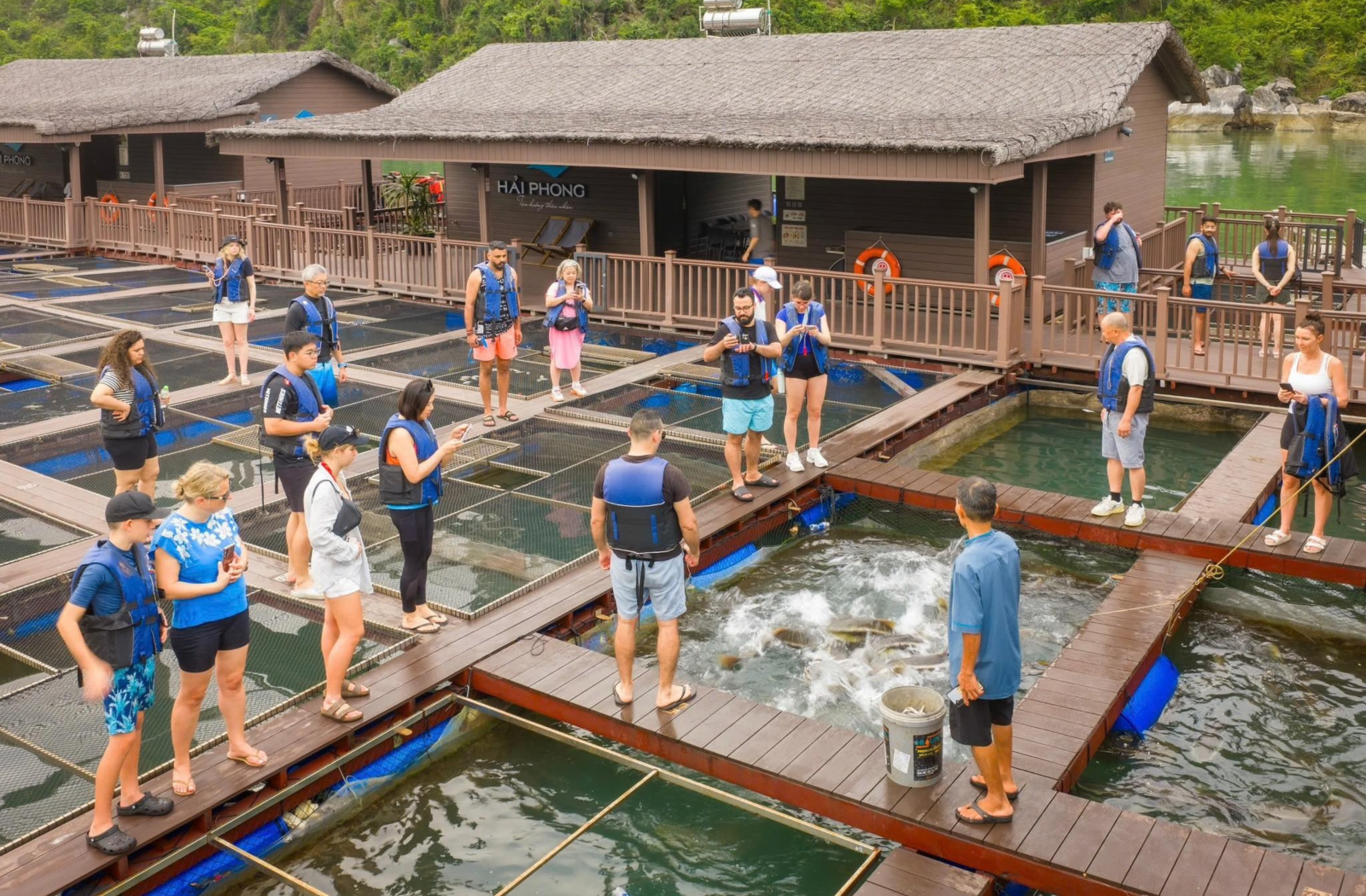 Floating Fish Farm