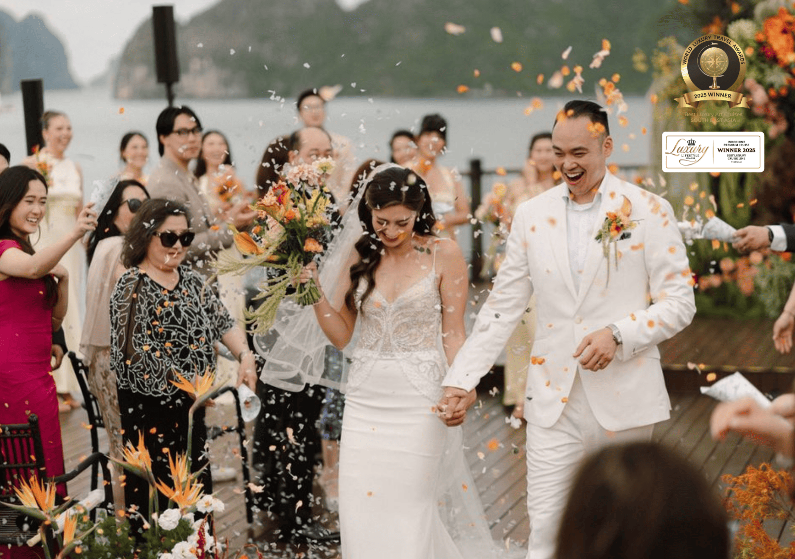 Wedding on Indochine Premium Cruise