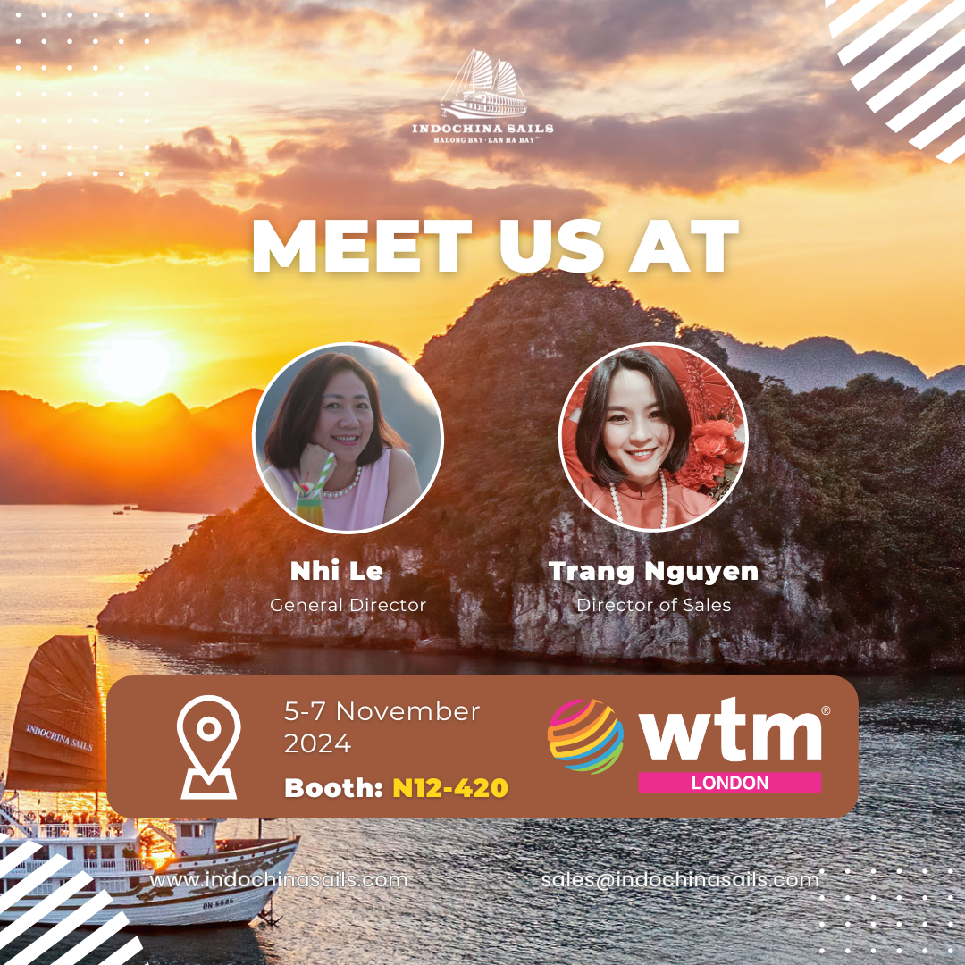 Meet us at WTM London 2024 - Indochina Sails