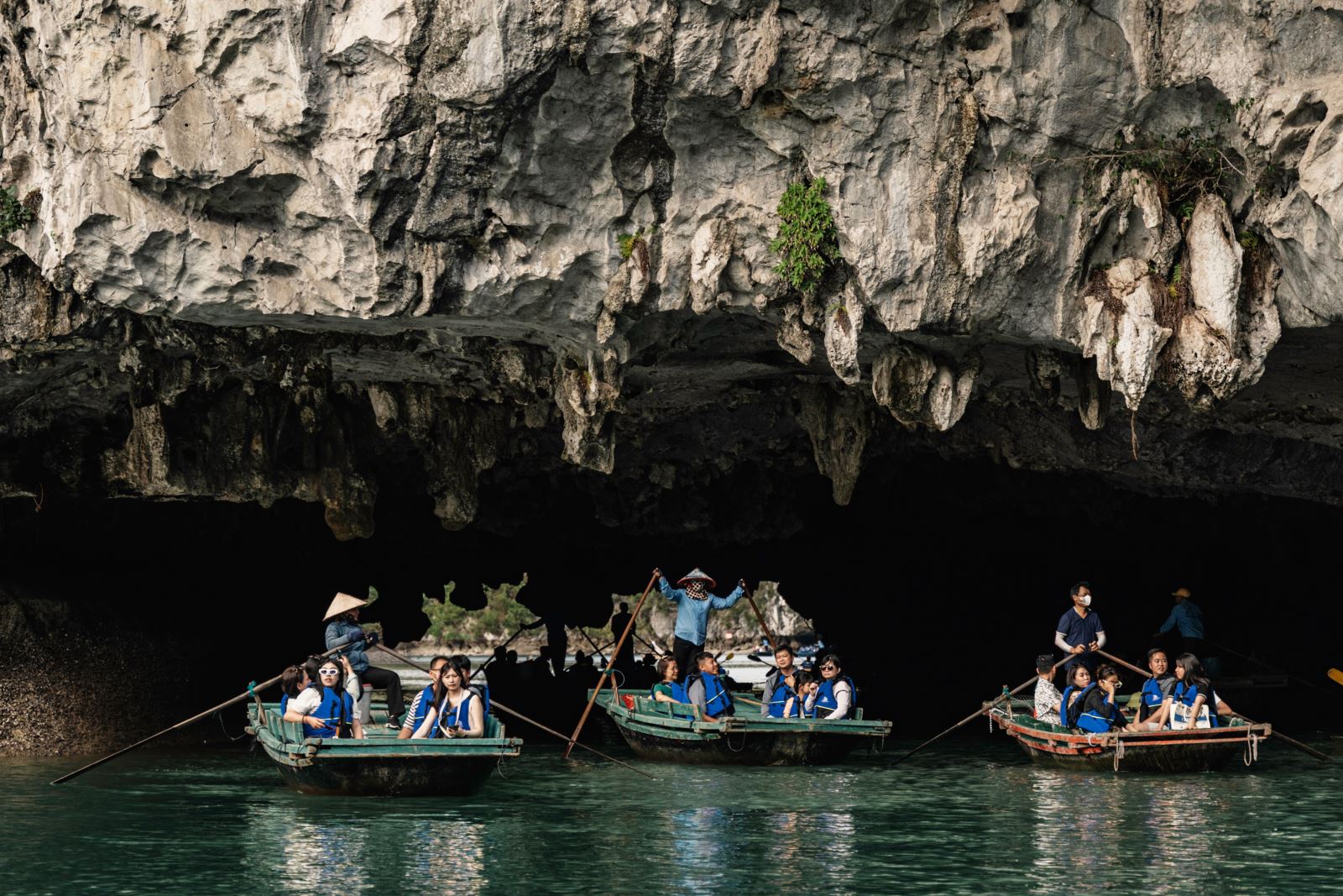 Bamboo boat