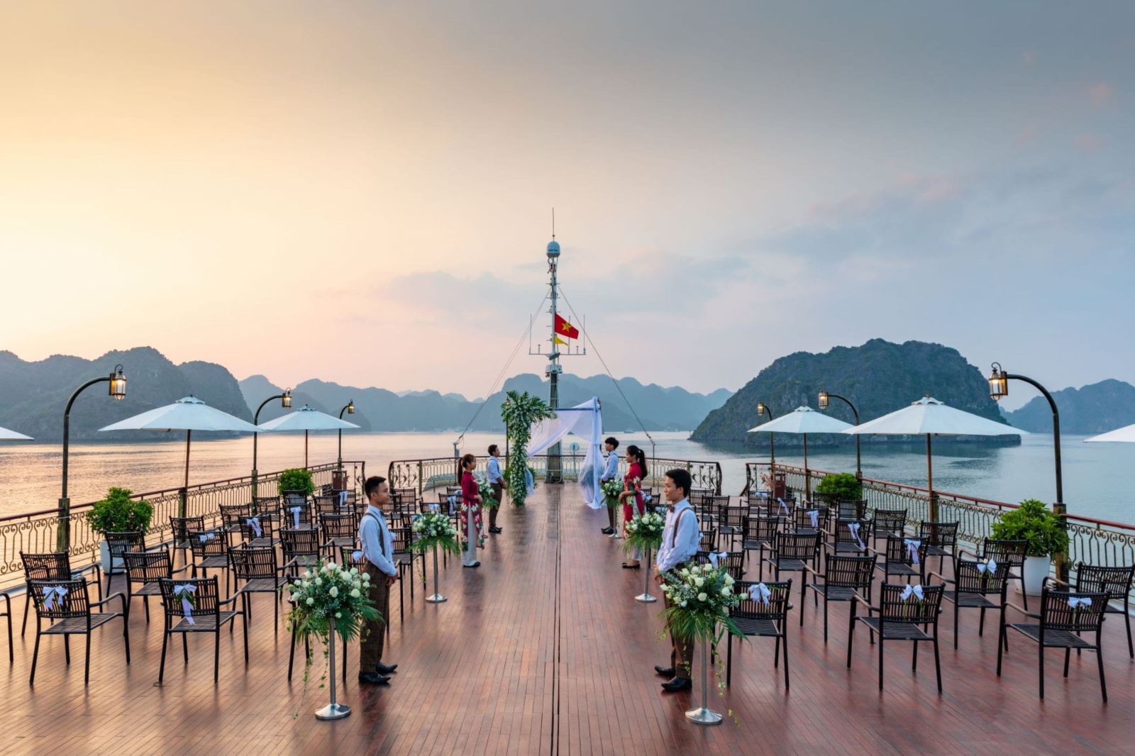 Wedding by Indochina Sails
